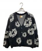 SAINT MICHAEL×Denim Tearsセントマイケル×デニムティアーズ）の古着「DT MH CARDIGAN」｜ブラック