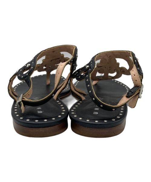 UNUTZER（ウヌッツァー）UNUTZER (ウヌッツァー) サンダル ブラック サイズ:	SIZE 36の古着・服飾アイテム