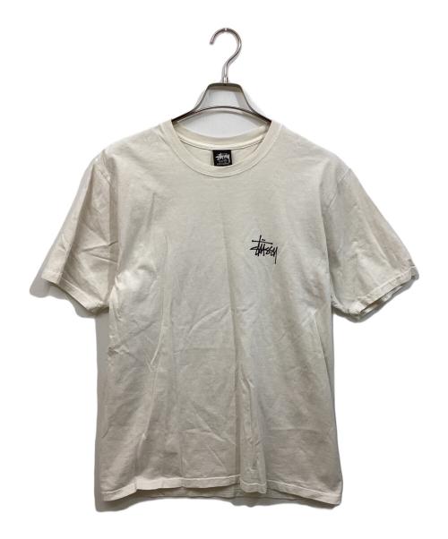 stussy（ステューシー）stussy (ステューシー) ロゴTシャツ ホワイト サイズ:	SIZE Mの古着・服飾アイテム
