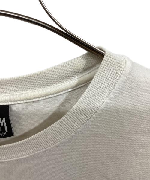 stussy（ステューシー）stussy (ステューシー) ロゴTシャツ ホワイト サイズ:	SIZE Mの古着・服飾アイテム