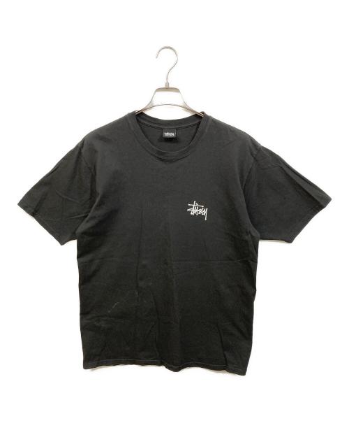 stussy（ステューシー）stussy (ステューシー) ロゴTシャツ ブラック サイズ:Mの古着・服飾アイテム