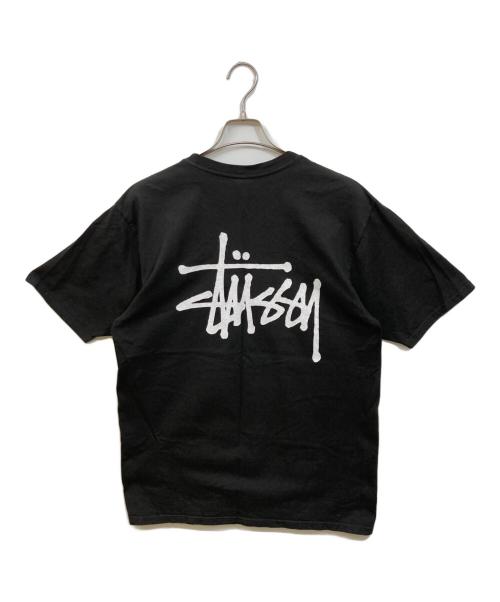 stussy（ステューシー）stussy (ステューシー) ロゴTシャツ ブラック サイズ:Mの古着・服飾アイテム