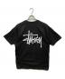 stussy (ステューシー) ロゴTシャツ ブラック サイズ:M：8000円