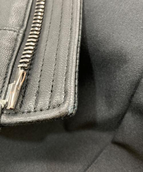 Junhashimoto（ジュンハシモト）Junhashimoto (ジュンハシモト) L02 STRETCH ZIP SHIRTS ブラック サイズ:4の古着・服飾アイテム