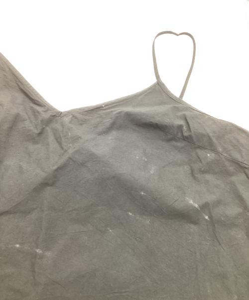 styling/ kei shirahata（スタイリング / ケイ シラハタ）styling/ kei shirahata (スタイリング / ケイ シラハタ) コーデュラ混シャツワンピース ブラック サイズ:SIZE 1の古着・服飾アイテム