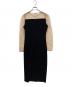 LeJa (レジャ) 2WAYリボンビスチェドットストーンベロアIラインドレス ブラック サイズ:SIZE M：5000円