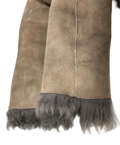 unknown（アンノーン）Unknown (アンノーン) ムートンスウェードコート ブラウン サイズ:Freeの古着・服飾アイテム