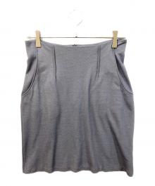 MM6 Maison Margiela（エムエムシックスメゾンマルジェラ）の古着「スウェットスカート」｜グレー