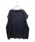 MM6 Maison Margiela (エムエムシックスメゾンマルジェラ) アシンメトリーオーバーワンピース ブラック サイズ:SIZE S：10000円