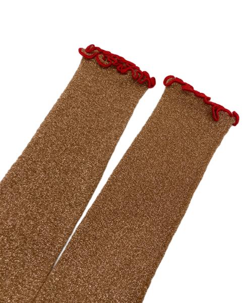 CELINE（セリーヌ）CELINE (セリーヌ) タートルネックカットソー ゴールド サイズ:XSの古着・服飾アイテム