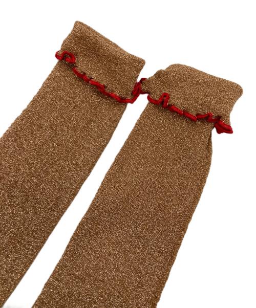 CELINE（セリーヌ）CELINE (セリーヌ) タートルネックカットソー ゴールド サイズ:XSの古着・服飾アイテム