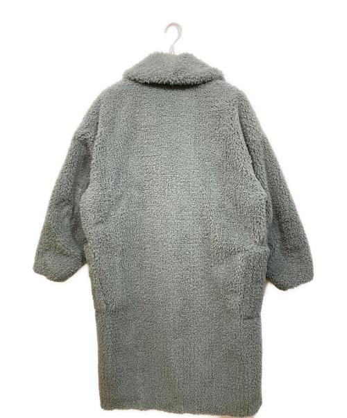 HYKE（ハイク）HYKE (ハイク) FAUX SHEARING MEDICAL COAT グレー サイズ:Sの古着・服飾アイテム