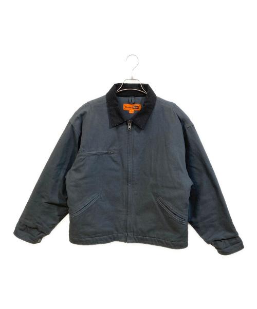 corner stone（コーナー ストーン）Corner Stone (コーナー ストーン) ダッククロスワークジャケット チャコールグレー サイズ:Mの古着・服飾アイテム