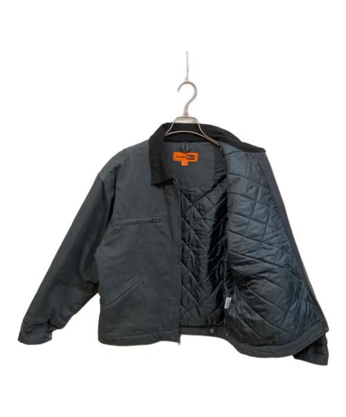 corner stone（コーナー ストーン）Corner Stone (コーナー ストーン) ダッククロスワークジャケット チャコールグレー サイズ:Mの古着・服飾アイテム