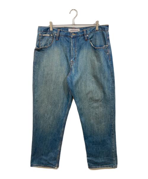 ROCA WEAR（ロカウェア）ROCA WEAR (ロカウェア) ワイドデニムパンツ ブルー サイズ:	SIZE 96cm (W38)の古着・服飾アイテム