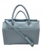 YAHKIヤーキ）の古着「Wフェイス2WAYショルダーバッグ」｜スカイブルー