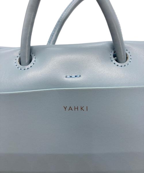 YAHKI（ヤーキ）YAHKI (ヤーキ) Wフェイス2WAYショルダーバッグ スカイブルーの古着・服飾アイテム