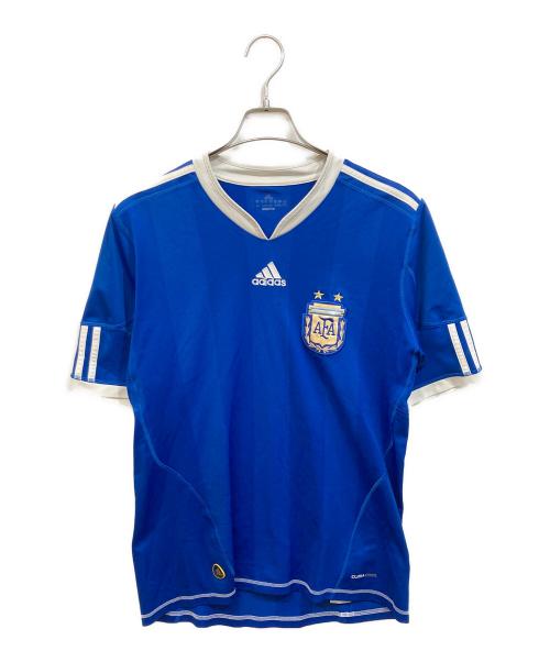 adidas（アディダス）adidas (アディダス) ゲームシャツ ネイビー サイズ:サイズ表記なしの古着・服飾アイテム