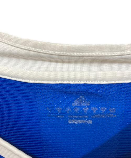 adidas（アディダス）adidas (アディダス) ゲームシャツ ネイビー サイズ:サイズ表記なしの古着・服飾アイテム