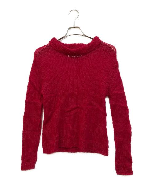 666（666）666 (666) モヘアニット レッド サイズ:SIZE Mの古着・服飾アイテム