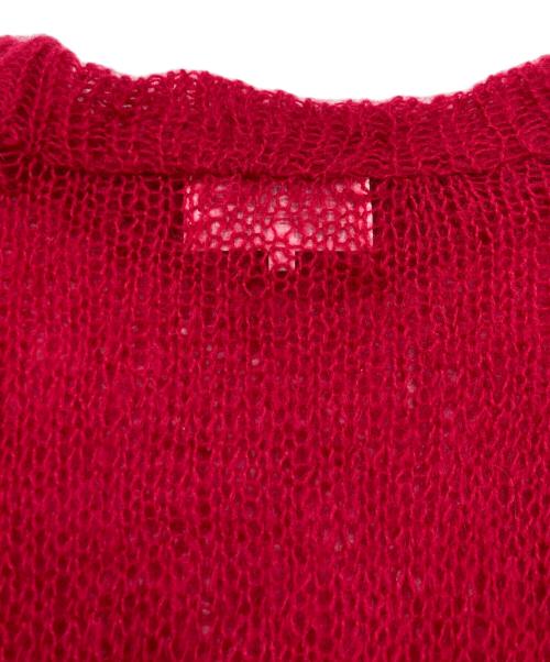 666（666）666 (666) モヘアニット レッド サイズ:SIZE Mの古着・服飾アイテム