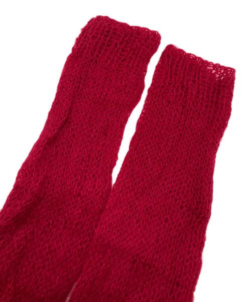 666（666）666 (666) モヘアニット レッド サイズ:SIZE Mの古着・服飾アイテム