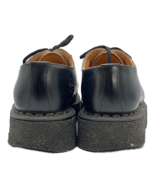 GEORGE COX（ジョージコックス）GEORGE COX (ジョージコックス) ラバーソールシューズ ブラック サイズ:SIZE 7の古着・服飾アイテム