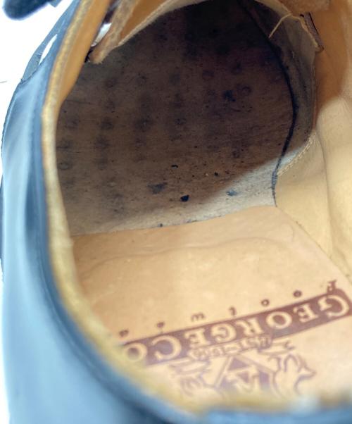 GEORGE COX（ジョージコックス）GEORGE COX (ジョージコックス) ラバーソールシューズ ブラック サイズ:SIZE 7の古着・服飾アイテム