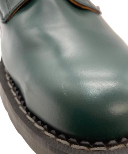 SOLOVAIR（ソロヴェアー）SOLOVAIR (ソロヴェアー) 3ホールシューズ オリーブ サイズ:SIZE 7の古着・服飾アイテム