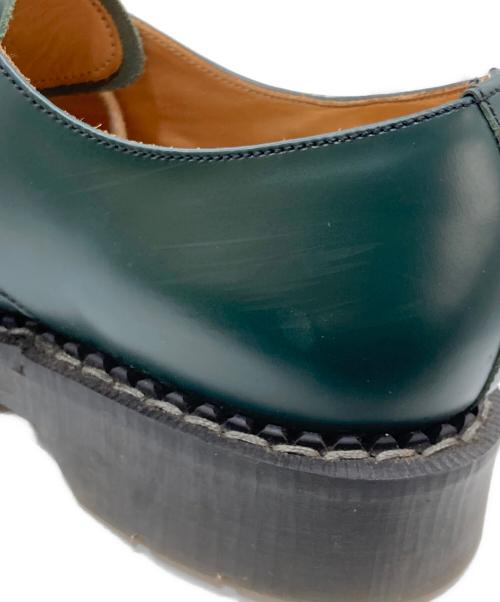 SOLOVAIR（ソロヴェアー）SOLOVAIR (ソロヴェアー) 3ホールシューズ オリーブ サイズ:SIZE 7の古着・服飾アイテム