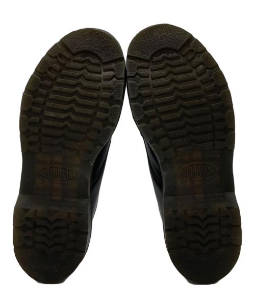 SOLOVAIR（ソロヴェアー）SOLOVAIR (ソロヴェアー) 3ホールシューズ ブラック サイズ:SIZE 61/2の古着・服飾アイテム