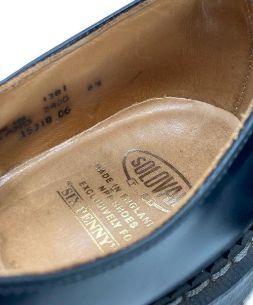 SOLOVAIR（ソロヴェアー）SOLOVAIR (ソロヴェアー) 3ホールシューズ ブラック サイズ:SIZE 61/2の古着・服飾アイテム