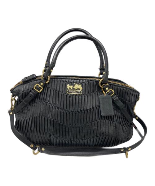 COACH（コーチ）COACH (コーチ) マディソンギャザー 2WAY ハンドバッグの古着・服飾アイテム