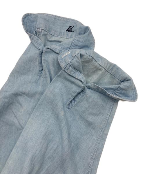 MADISON BLUE（マディソンブルー）MADISON BLUE (マディソンブルー) ハンプトンシャンブレーシャツワンピース インディゴ サイズ:	SIZE 00の古着・服飾アイテム