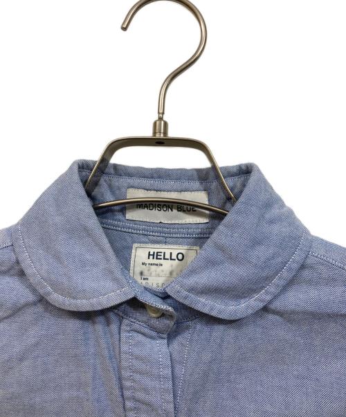 MADISON BLUE（マディソンブルー）MADISON BLUE (マディソンブルー) チェルシーシャツ ネイビー サイズ:SIZE 00の古着・服飾アイテム