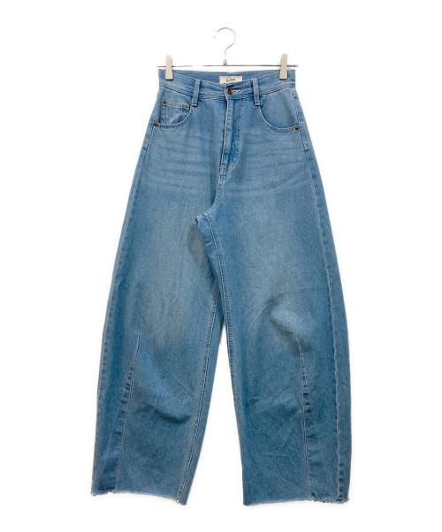 Q.anos（キュアノス）Q.anos (キュアノス) ブルージュデニム ブルー サイズ:SIZE 0の古着・服飾アイテム