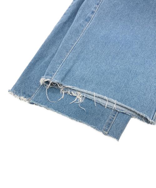 Q.anos（キュアノス）Q.anos (キュアノス) ブルージュデニム ブルー サイズ:SIZE 0の古着・服飾アイテム