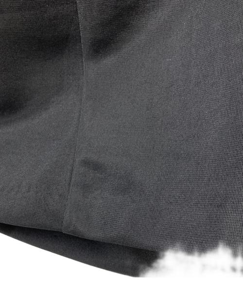 ELENDEEK（エレンディーク）ELENDEEK (エレンディーク) メッシュボンディングフレアスカート ブラック サイズ:	SIZE 02の古着・服飾アイテム