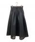 ELENDEEK（エレンディーク）の古着「メッシュボンディングフレアスカート」｜ブラック