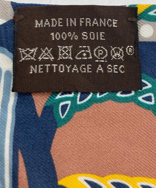 HERMES（エルメス）HERMES (エルメス) ツイリースカーフ ブラウンの古着・服飾アイテム