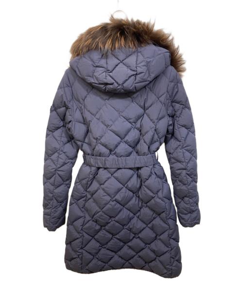 TATRAS（タトラス）TATRAS (タトラス) キルティングラクーンファー付きロングダウンコート ネイビー サイズ:SIZE 01の古着・服飾アイテム