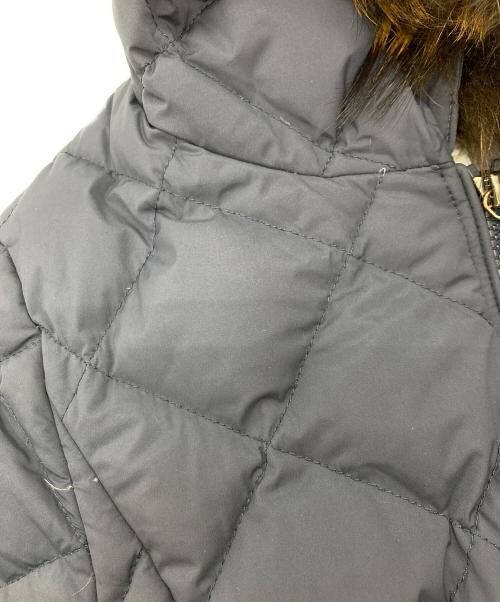 TATRAS（タトラス）TATRAS (タトラス) キルティングラクーンファー付きロングダウンコート ネイビー サイズ:SIZE 01の古着・服飾アイテム
