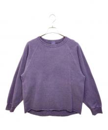 WALLA  WALLA SPORTS（ワラワラスポーツ）の古着「クルーネックスウェット」｜パープル