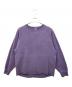 WALLA  WALLA SPORTS（ワラワラスポーツ）の古着「クルーネックスウェット」｜パープル