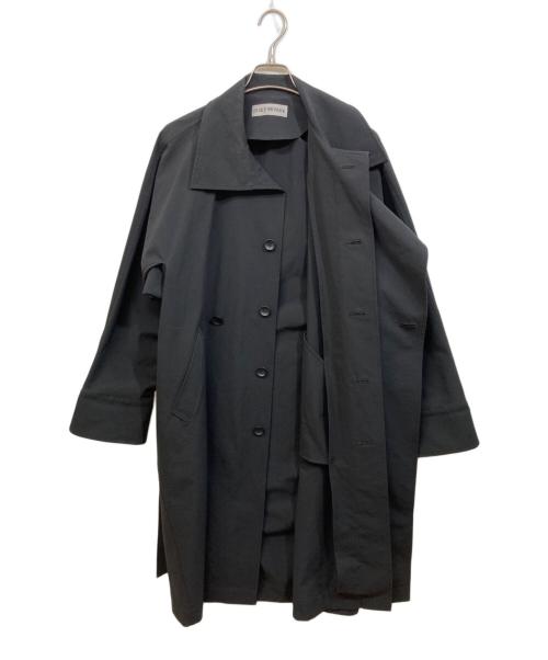 ISSEY MIYAKE（イッセイミヤケ）ISSEY MIYAKE (イッセイミヤケ) トレンチコート ブラック サイズ:SIZE 2の古着・服飾アイテム