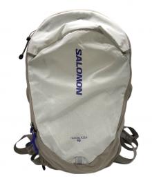 SALOMON（サロモン）の古着「TRAILBLAZER 10 リュック」｜ホワイト×ベージュ
