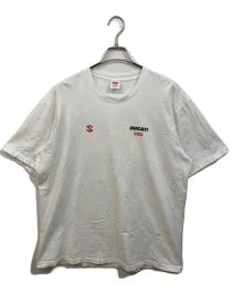 SUPREME×DUCATI（シュプリーム×ドゥカティ）の古着「Ducati Logos Tee」｜ホワイト