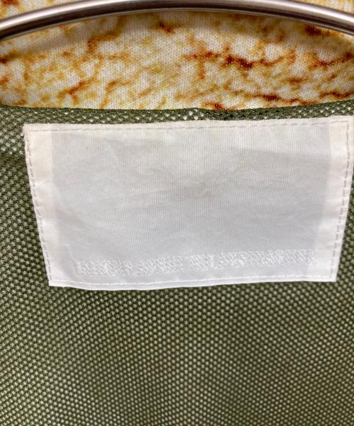 TALKING ABOUT THE ABSTRACTION（トーキング アバウト ジ アブストラクション）TALKING ABOUT THE ABSTRACTION (トーキング アバウト ジ アブストラクション) フリース転写ジャケット イエロー サイズ:Lの古着・服飾アイテム