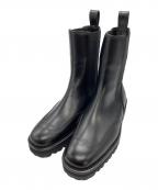 DRIES VAN NOTENドリスヴァンノッテン）の古着「カーフレザーチェルシーブーツ」｜ブラック