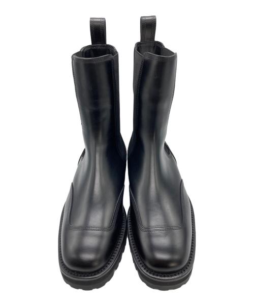 DRIES VAN NOTEN（ドリスヴァンノッテン）DRIES VAN NOTEN (ドリスヴァンノッテン) カーフレザーチェルシーブーツ ブラック サイズ:36の古着・服飾アイテム